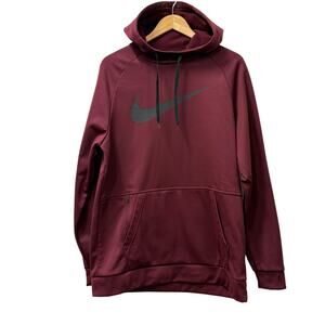 Nike Hoodie in large burgundy color
